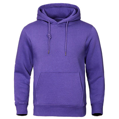 Herren Klassischer Pullover Kapuzenpulli