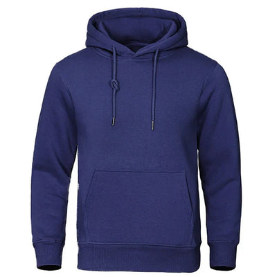 Herren Klassischer Pullover Kapuzenpulli
