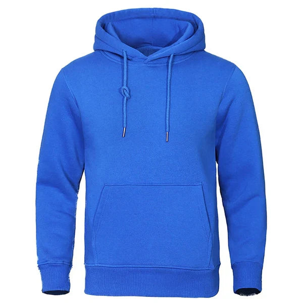 Herren Klassischer Pullover Kapuzenpulli