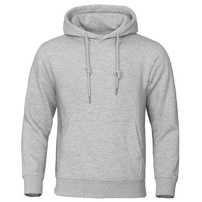 Herren Klassischer Pullover Kapuzenpulli
