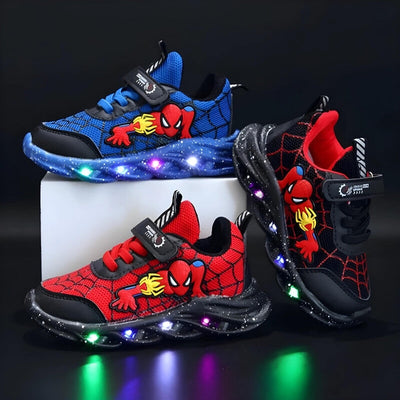 SpiderKickz™ – LED-Schuhe für Kinder mit Superkräften