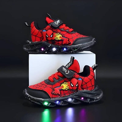 SpiderKickz™ – LED-Schuhe für Kinder mit Superkräften