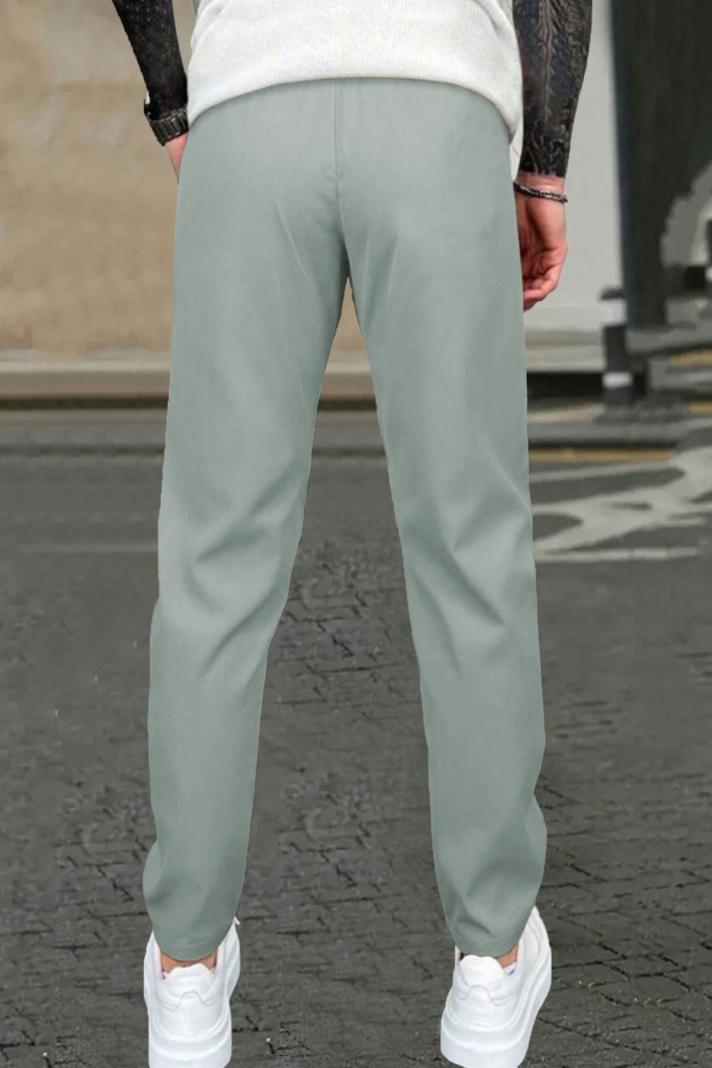 Moderne Chino Hose für Stil und Komfort - Elastisches Material