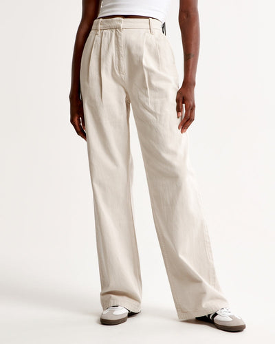 Stoffhose Damen Eleganter Schnitt Bequem