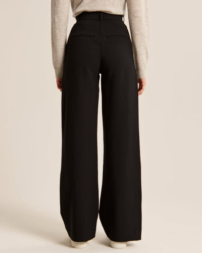 Stoffhose Damen Eleganter Schnitt Bequem