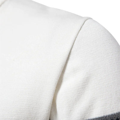 Herren Retro Half-Zip Pullover