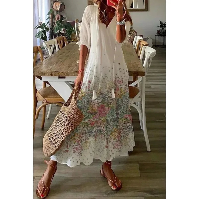 Quinnette - Sommerliches Boho-Kleid