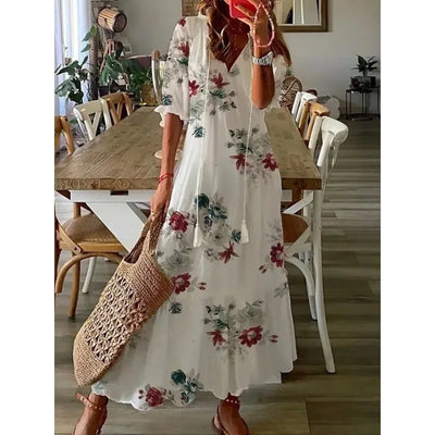 Quinnette - Sommerliches Boho-Kleid