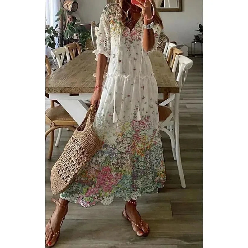 Quinnette - Sommerliches Boho-Kleid