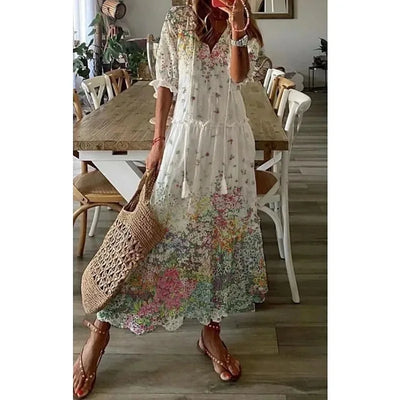Quinnette - Sommerliches Boho-Kleid