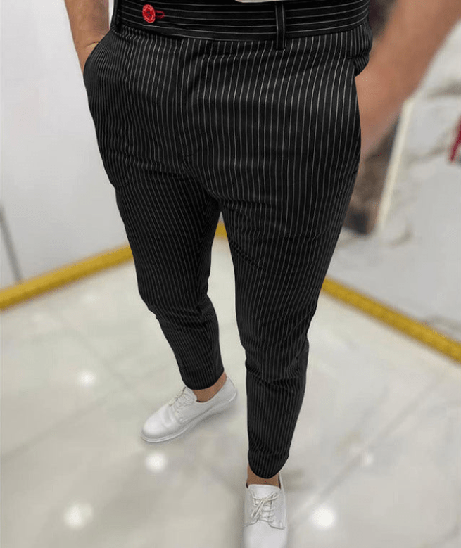 Slim-Fit Casual Herrenhose – Stilvolle Hosen Herren für Komfort und Eleganz