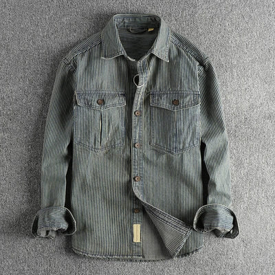 Theodor Schickes Denim Hemd