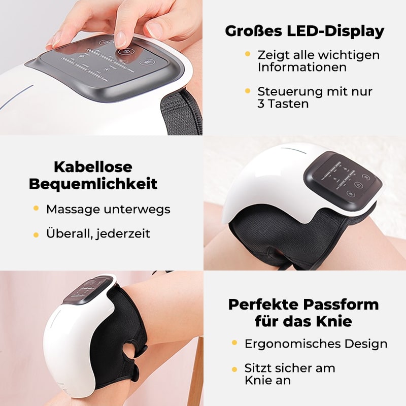 ThermaPro™ 3-in-1 Knie-Massagegerät