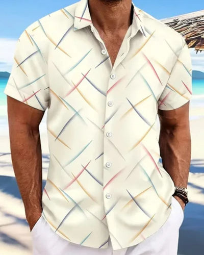 Timo- Herren-Druckerhemd für den Sommer