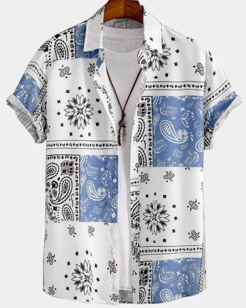 Tobias- Cooles Paisley-Hemd