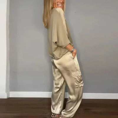 Irma | Elegant satin set