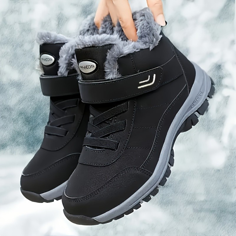 Winterschuhe Unisex Stiefel | Knöchelhoch mit Riemenverschluss