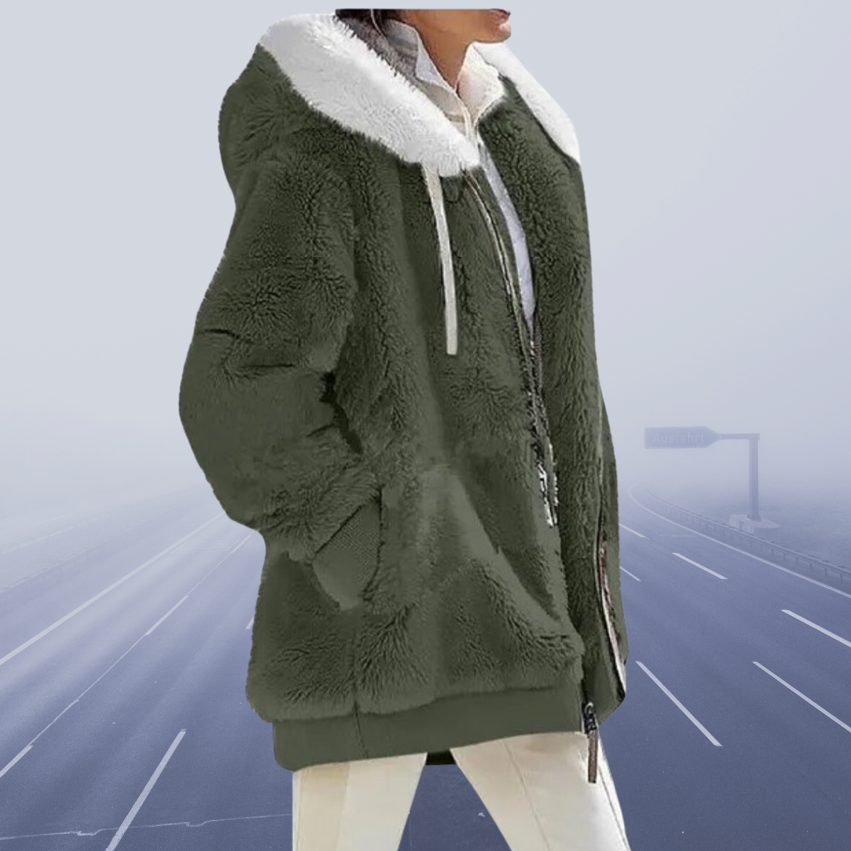 Julia | Bequeme superwarme Fleecejacke