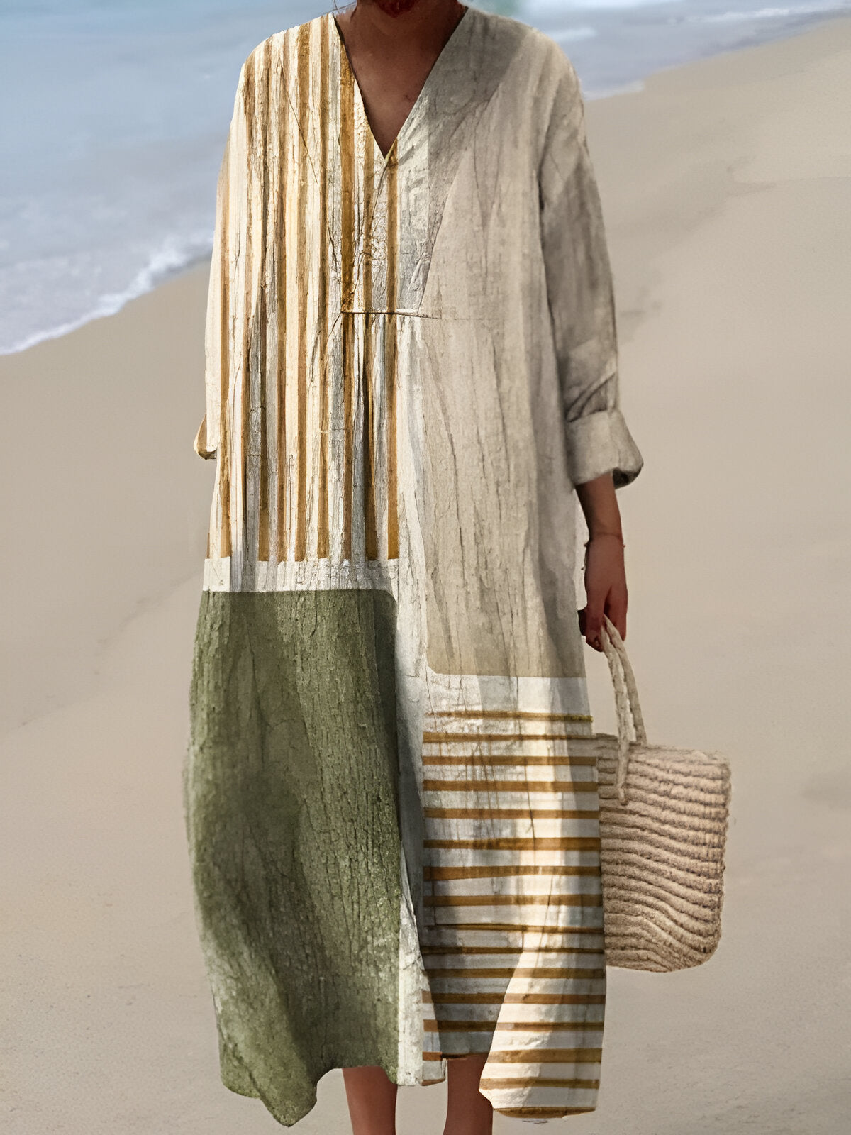 Olalla – Sommerkleid Mit Muster