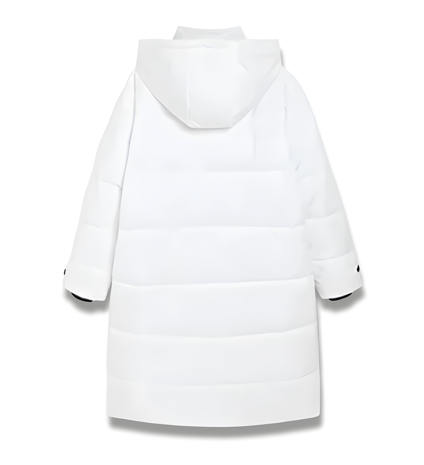 Langer Winddichter Daunenmantel