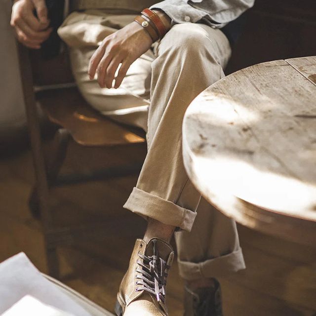 Enzo - Gurkha-Hose mit Faltenfront für Eleganten Look