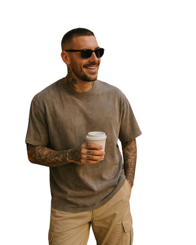 MIRAVO | Oversized Baumwoll-T-Shirt Set – 3er-Pack