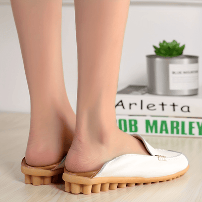 UrbanSleek™ – Elegante Damen Loafer mit Farbkontrast & Komfort-Sohle