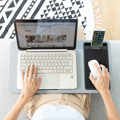 Innova Laptop-Tisch mit XL-Kissen Deskion