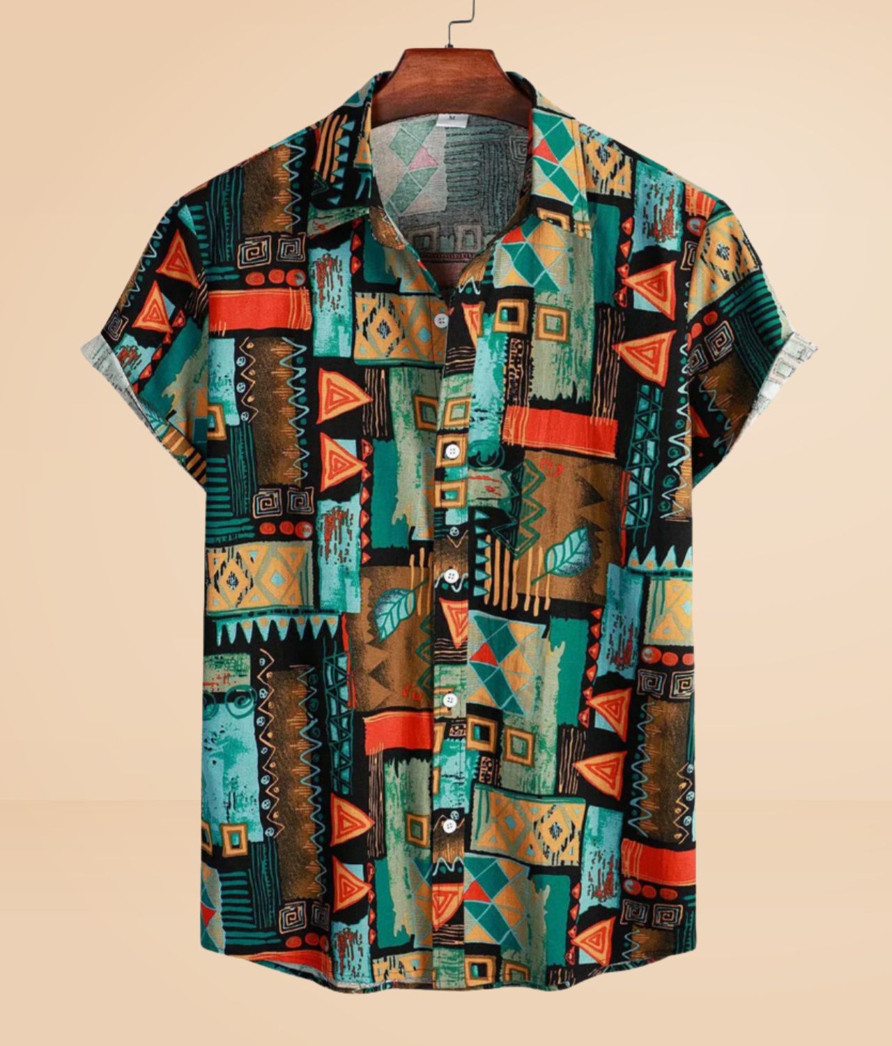 Vero- Kühnes und einzigartiges bedrucktes Sommerhemd