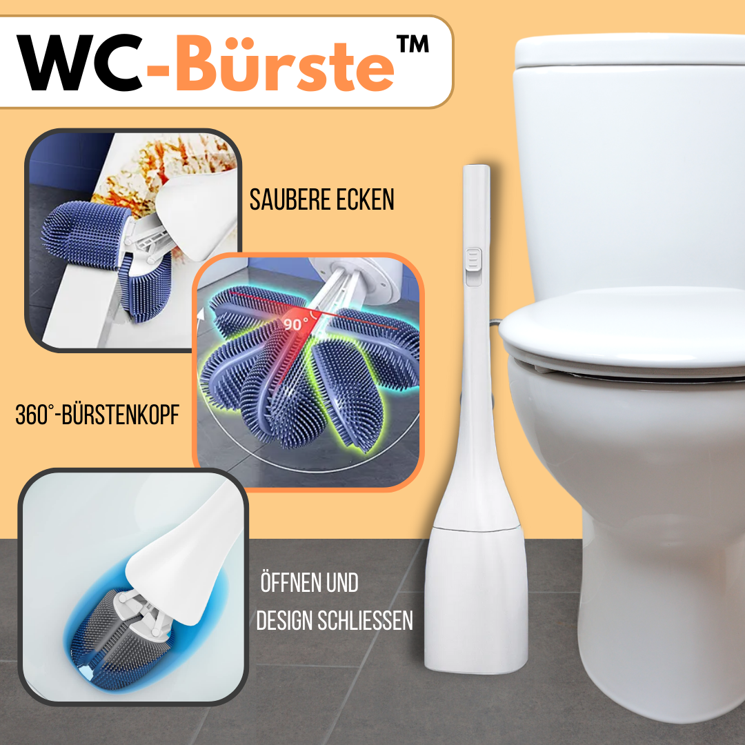 WC-Bürste™ - Toilettenbürsten-Set für die Tiefenreinigung