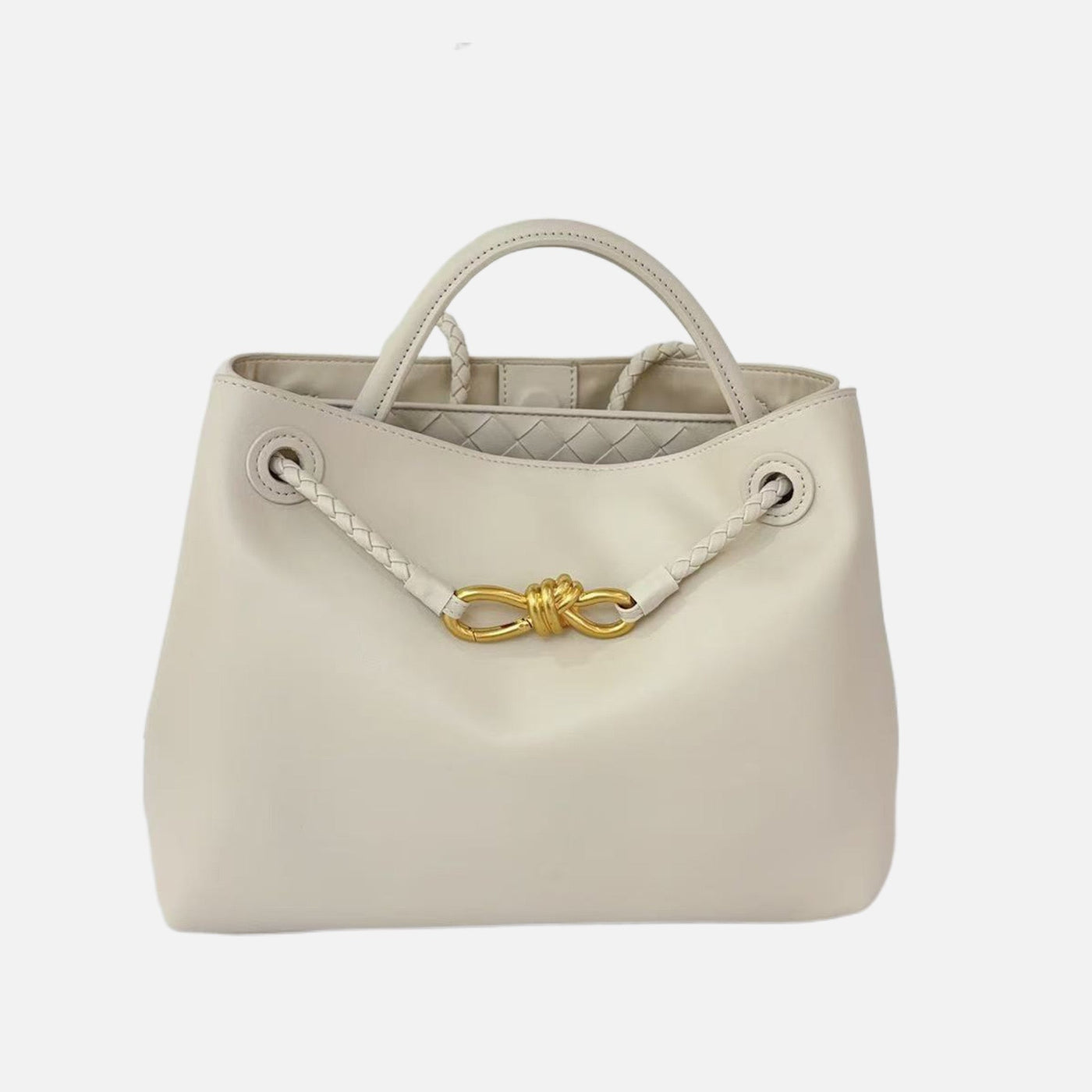 Luxuriöse vegane Leder Tote Bag – Große Handtasche mit Magnetverschluss