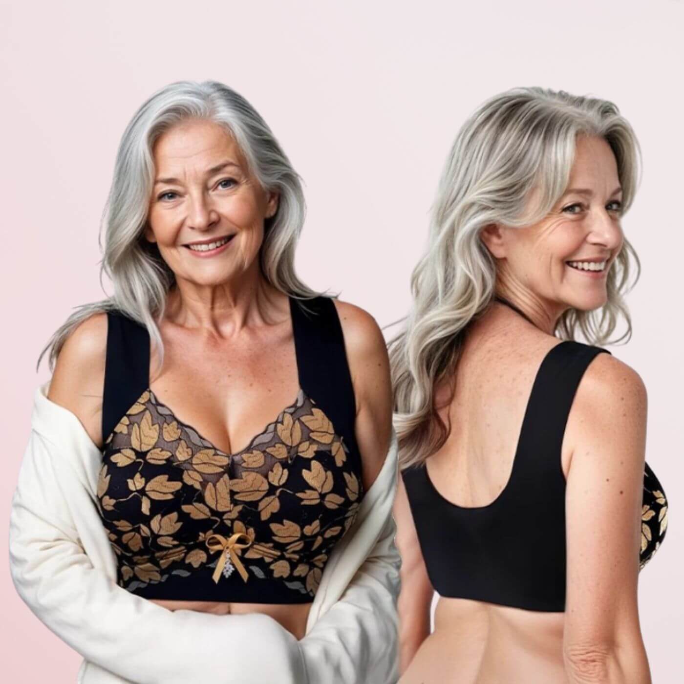 WeichBra™ – Nahtloser Push-Up Spitzen-BH (1+1 GRATIS)