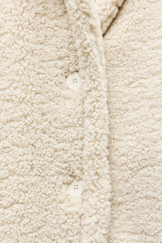 Magdalena | Komfortabler langer Winter-Teddymantel