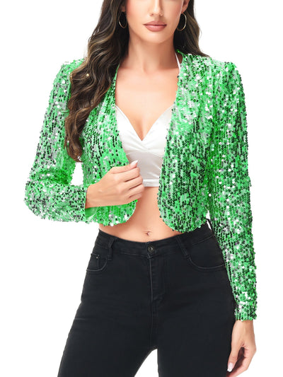 Bedazzled - Bolero-Top mit Pailletten