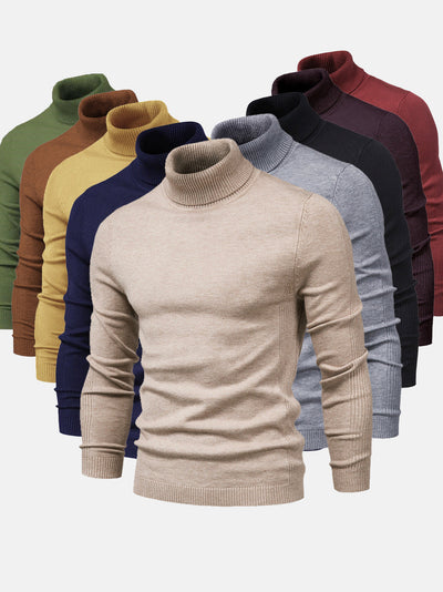 Zoranek - Herren Rollkragenpullover, waschbar