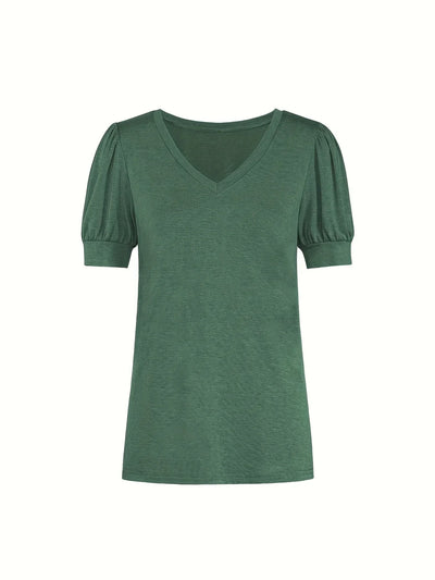 Kizzy – Atmungsaktives T-Hemd Mit Blütenblättern An Den Ärmeln