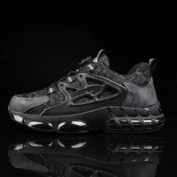 Atmungsaktive Bequeme Arbeitsschuhe mit Stahlkappen