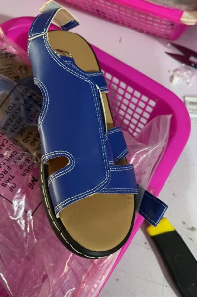 Adele – Bequeme Wedge-Sandalen aus veganem Leder