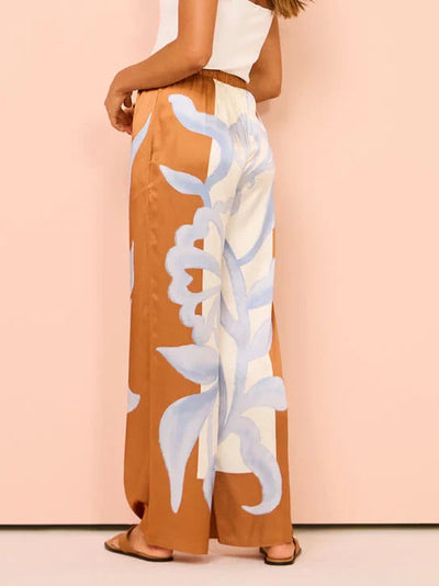 Vollständiges Golden Leaf – Oversized-Hemd und passende Hose