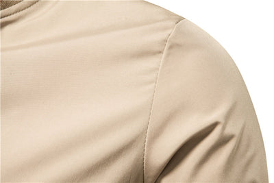 Herren Bomberjacke Casual Sport Streetwear – Stylische Übergangsjacke mit Streifendetails