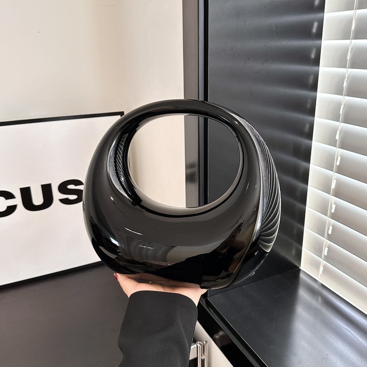 Elizabeth – Acryl Handtasche Mond Dinner Tasche Umhängetasche