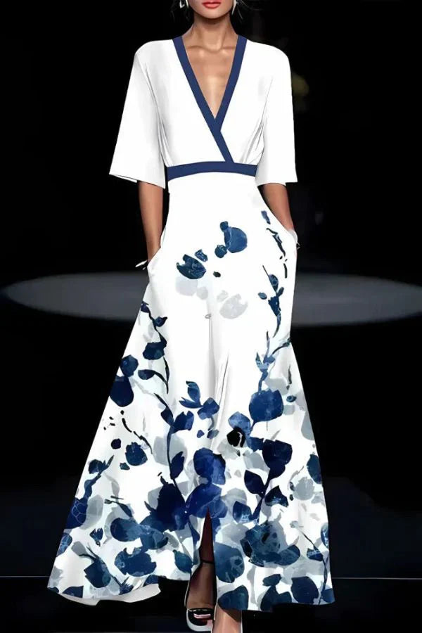 Alissa | Italienische Kleid | Maxi