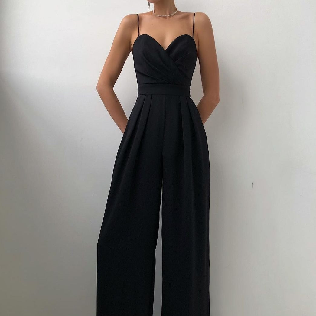 Eleganter Jumpsuit mit Spaghettiträgern für Damen