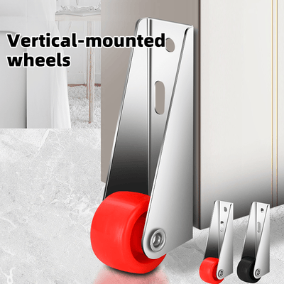 1+1 GRATIS | SqueakSafe™ - Drehbare Türrolle mit langem Halter