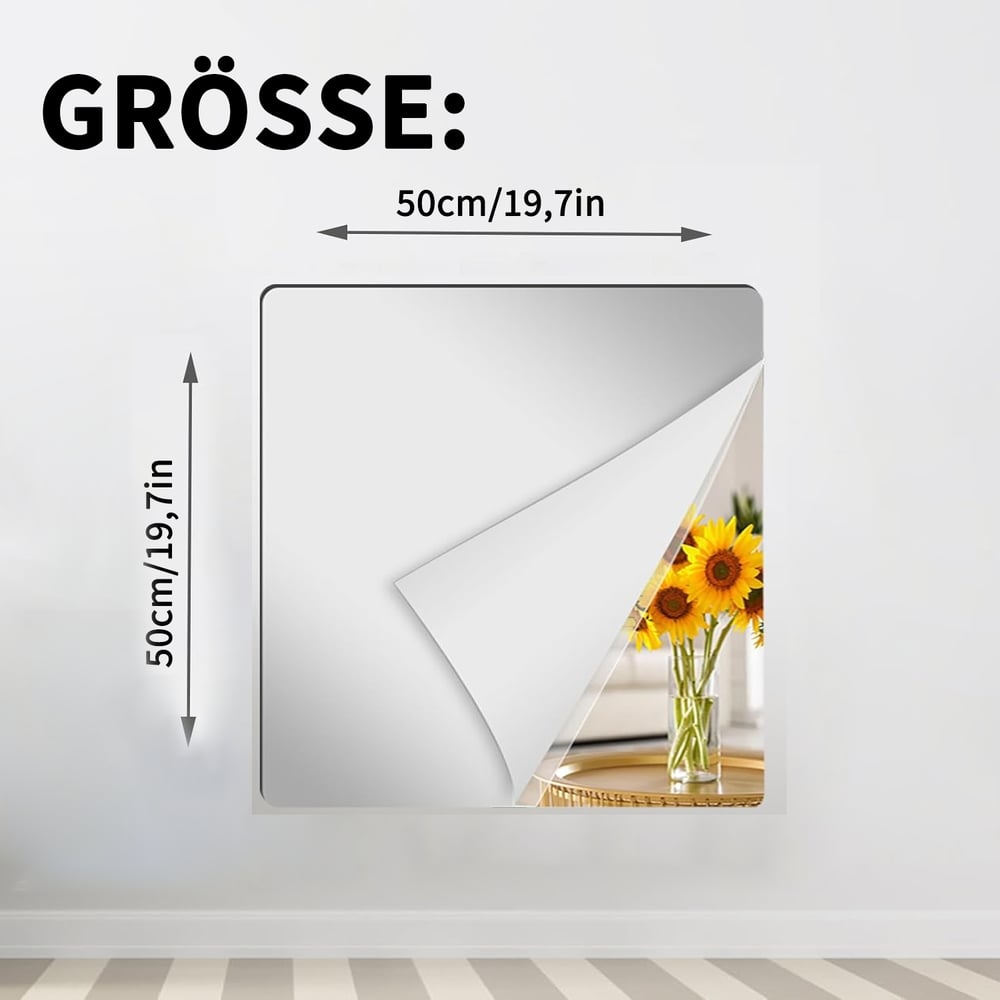 Ultra-flexibler Spiegel™ - Sicher und bruchsicher