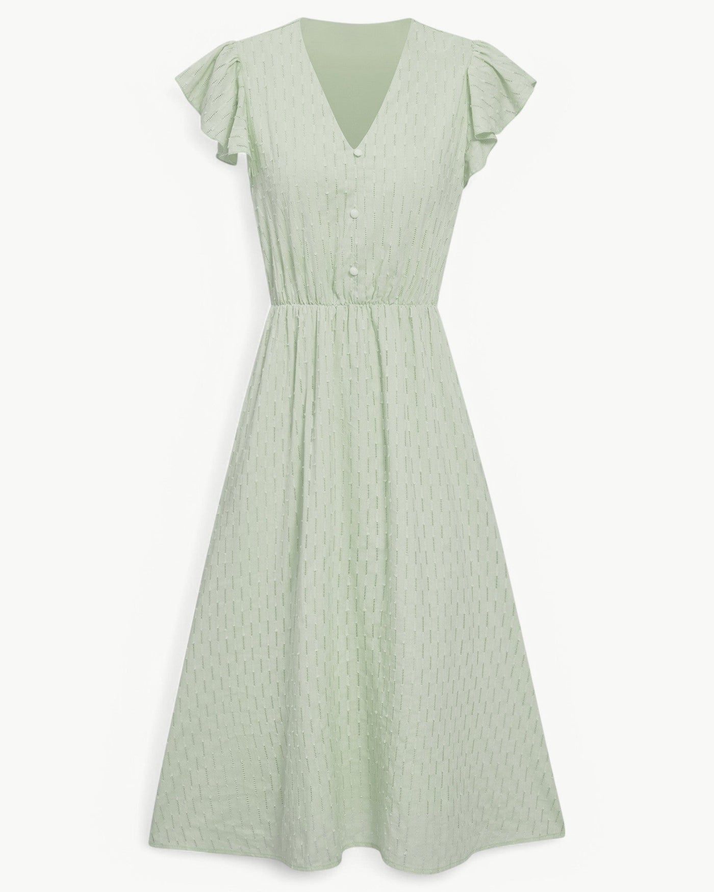 Julieta – Midikleid Mit Rüschenärmeln