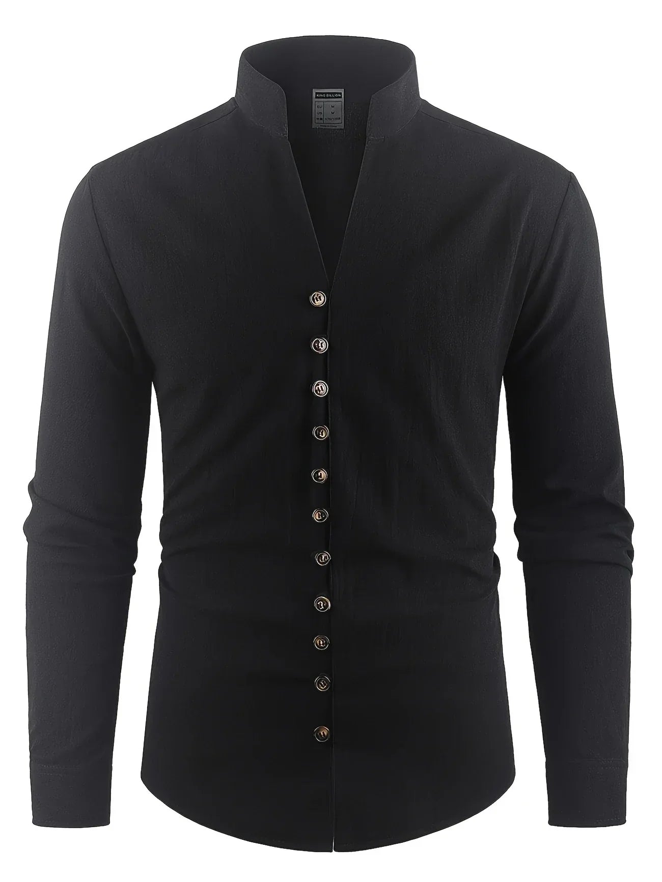 Shayne - Leichtes Hemd Aus Baumwoll Leinen Mit Langen Ärmeln