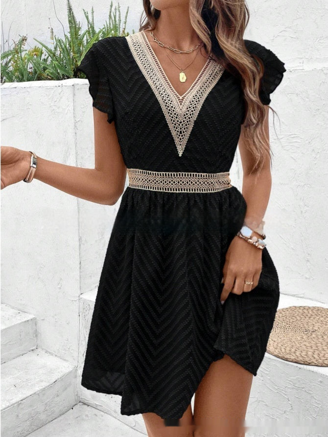 Alice – Sommerliches Kleid aus Eis-Seide