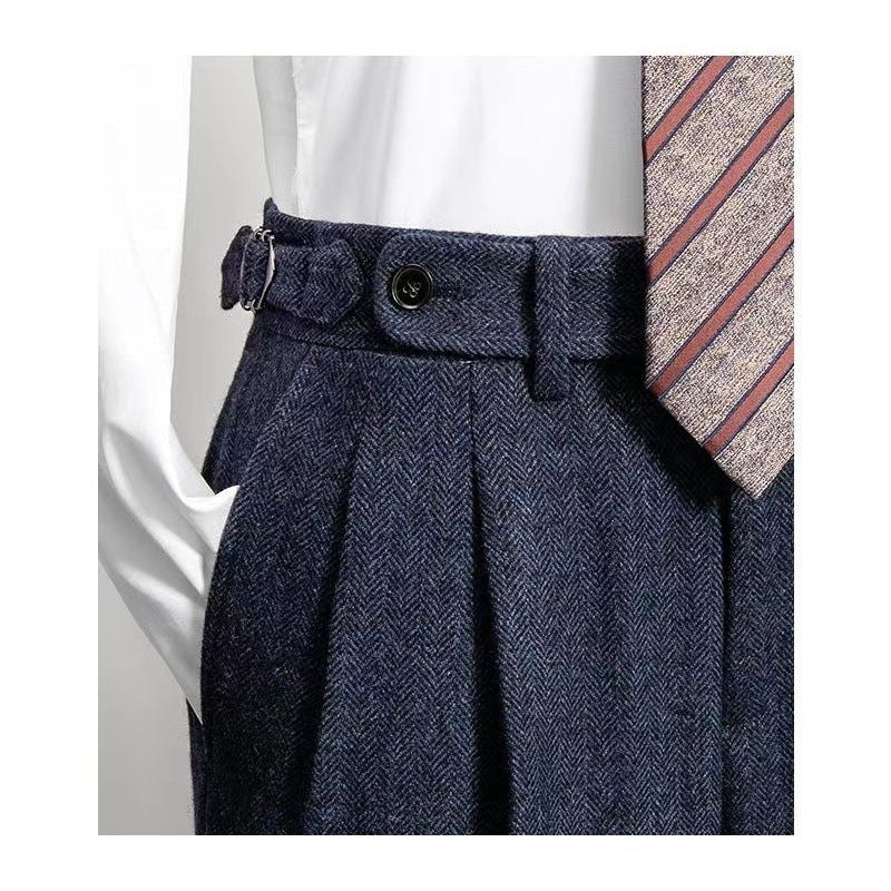 Bartosz - Stilvolle lässige Tweedhose für Männer