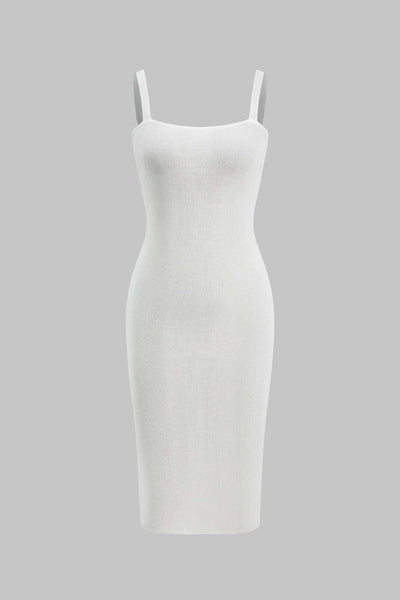 Hannah | Elegantes Strick-Zweiteiler-Set mit figurbetontem Kleid & Cardigan